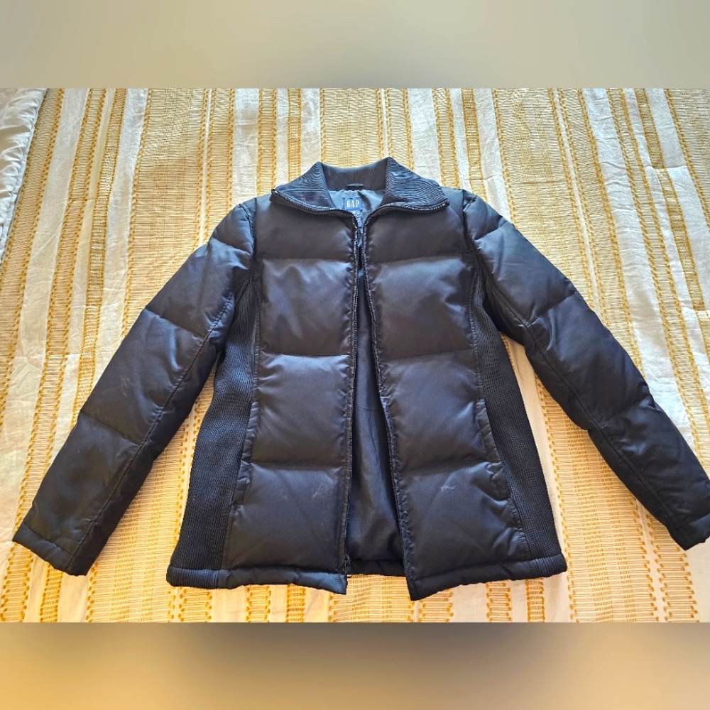 Gap Black Puffer Jacket Size Medium